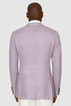 Load image into Gallery viewer, New Suitsupply Havana Lilac Wool, Silk, Linen, Cashmere Wide Lapel Blazer - Size 40L