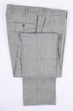 Load image into Gallery viewer, New Suitsupply Lazio Gray Herringbone Wool, Silk, Linen Suit - Size 36R