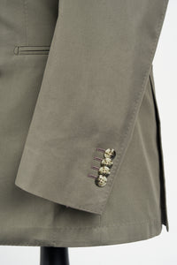 New Suitsupply Havana Desert Taupe Pure Cotton Unlined DB Suit - Size 36R, 40L, 42L, 44R, 44L, 46L