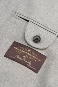 New Suitsupply Havana Light Gray Pure Wool Spring 4 Ply Unlined Suit - Size 36R and 44R