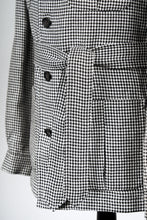 Load image into Gallery viewer, New Suitsupply Sahara Black Houndstooth Pure Linen Safari Jacket - Size 38R and 44R